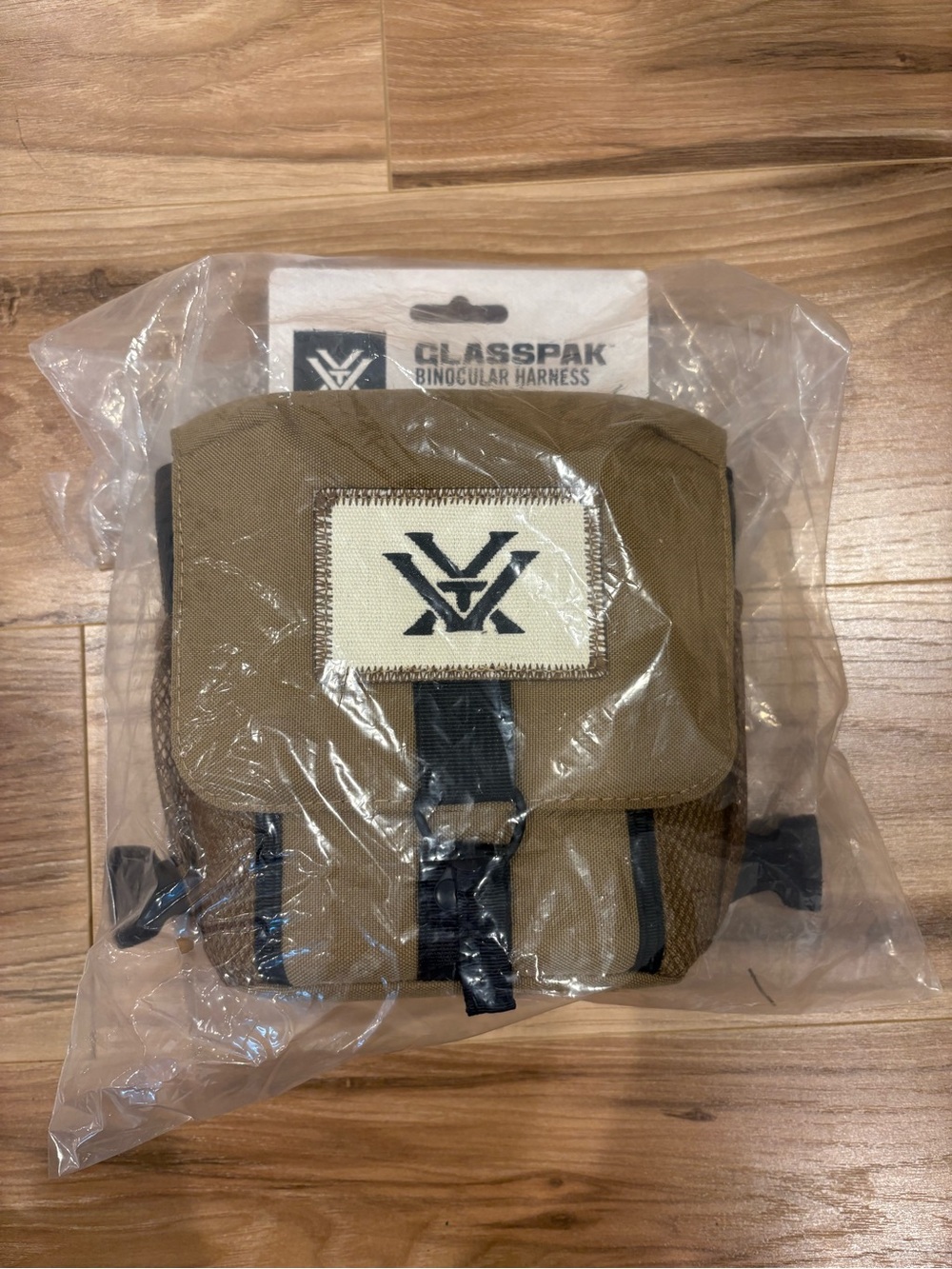 Vortex Glasspack Binocular Harness - Coyote Brown